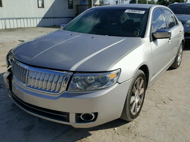 3LNHM26T18R634171 - 2008 LINCOLN MKZ SILVER photo 2