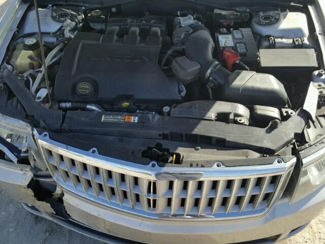 3LNHM26T18R634171 - 2008 LINCOLN MKZ SILVER photo 7