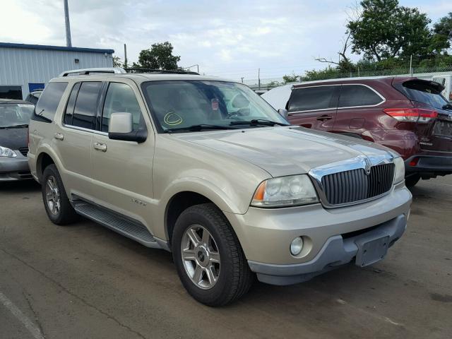 5LMEU88H94ZJ15886 - 2004 LINCOLN AVIATOR Qəhvəyi foto 1