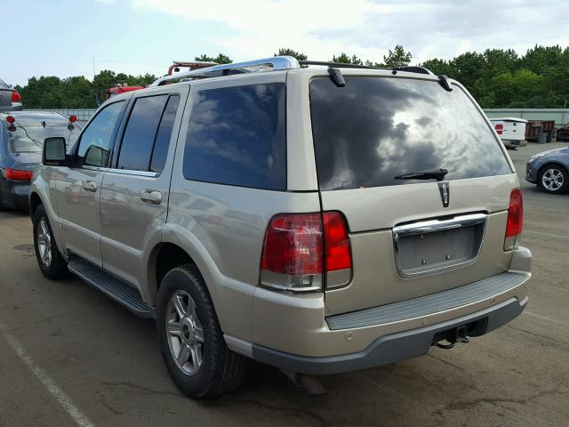 5LMEU88H94ZJ15886 - 2004 LINCOLN AVIATOR Qəhvəyi foto 3