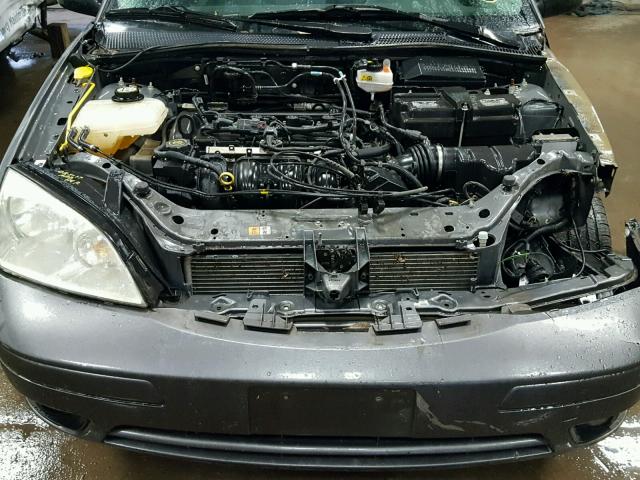 1FAHP36N77W227959 - 2007 FORD FOCUS ZXW GRAY photo 7