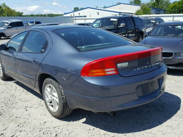 2B3HD46R61H608141 - 2001 DODGE INTREPID S ნაცრისფერი ფოტო 3