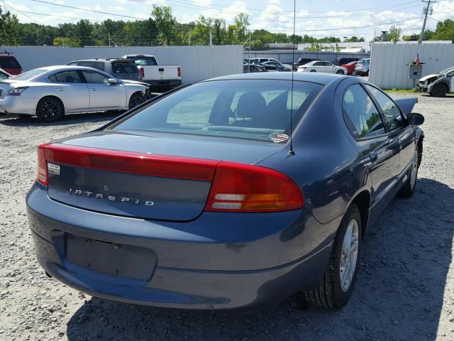 2B3HD46R61H608141 - 2001 DODGE INTREPID S ნაცრისფერი ფოტო 4