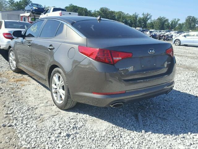 5XXGN4A70DG185237 - 2013 KIA OPTIMA BROWN photo 3
