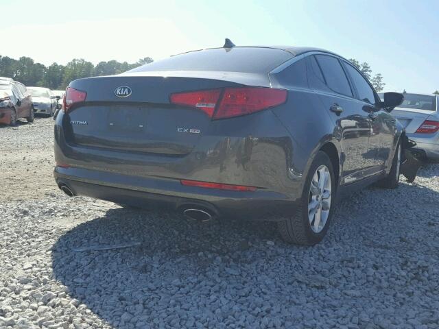 5XXGN4A70DG185237 - 2013 KIA OPTIMA BROWN photo 4