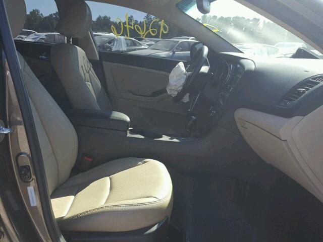 5XXGN4A70DG185237 - 2013 KIA OPTIMA BROWN photo 5