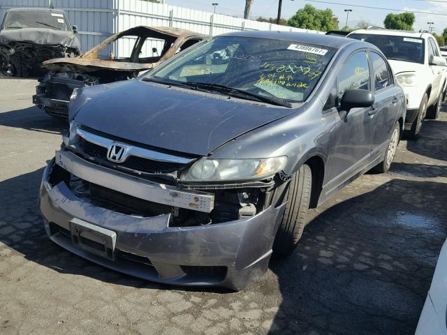 19XFA1F30AE036116 - 2010 HONDA CIVIC VP GRAY photo 2