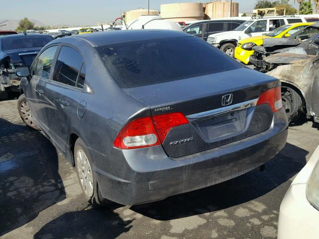 19XFA1F30AE036116 - 2010 HONDA CIVIC VP GRAY photo 3