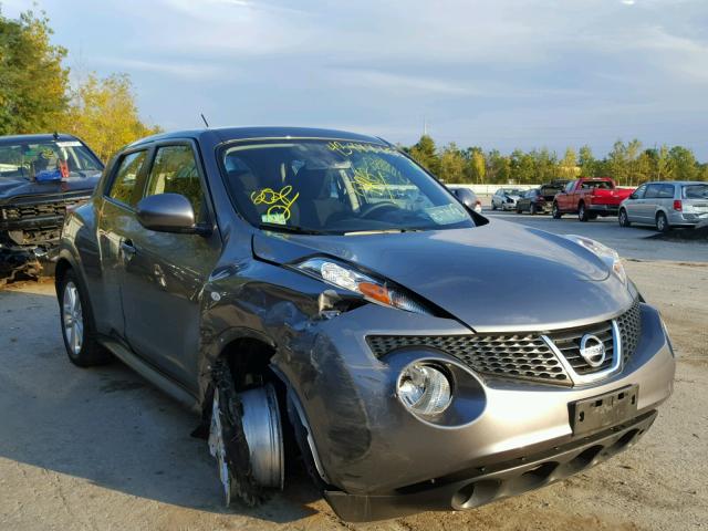 JN8AF5MV6ET361572 - 2014 NISSAN JUKE GRAY photo 1