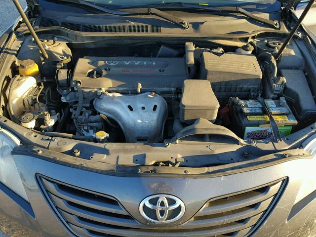 4T1BE46K77U582025 - 2007 TOYOTA CAMRY NEW CHARCOAL photo 7