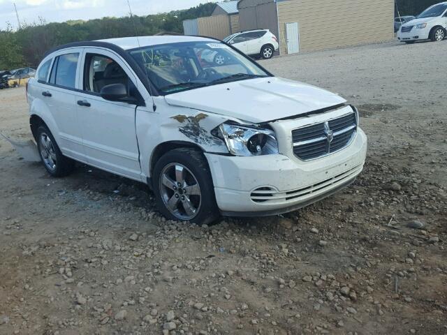 1B3HB48B97D519837 - 2007 DODGE CALIBER SX WHITE photo 1