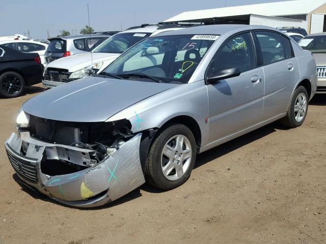1G8AJ58F16Z190655 - 2006 SATURN ION LEVEL SILVER photo 2