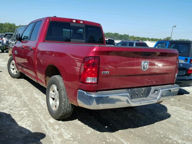 1C6RR6GG7DS649931 - 2013 RAM 1500 SLT MAROON photo 3