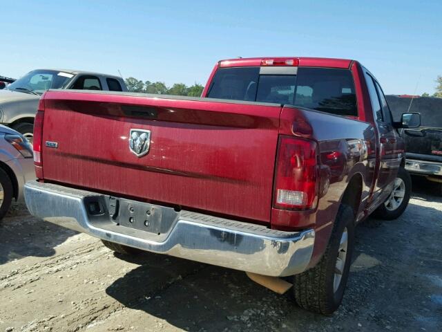 1C6RR6GG7DS649931 - 2013 RAM 1500 SLT MAROON photo 4