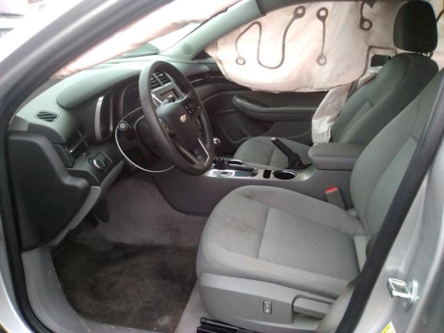 1G11B5SL6FF279617 - 2015 CHEVROLET MALIBU LS ვერცხლისფერი ფოტო 5