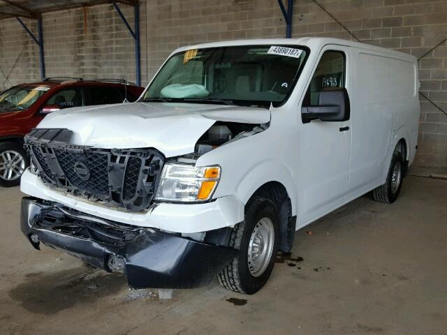 1N6BF0KMXDN114679 - 2013 NISSAN NV WHITE photo 2