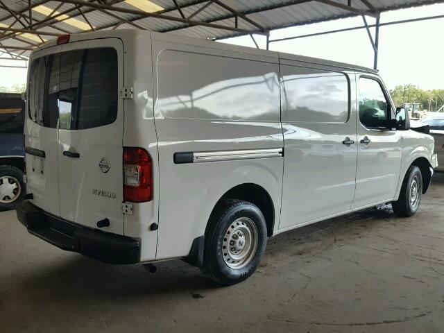 1N6BF0KMXDN114679 - 2013 NISSAN NV WHITE photo 4