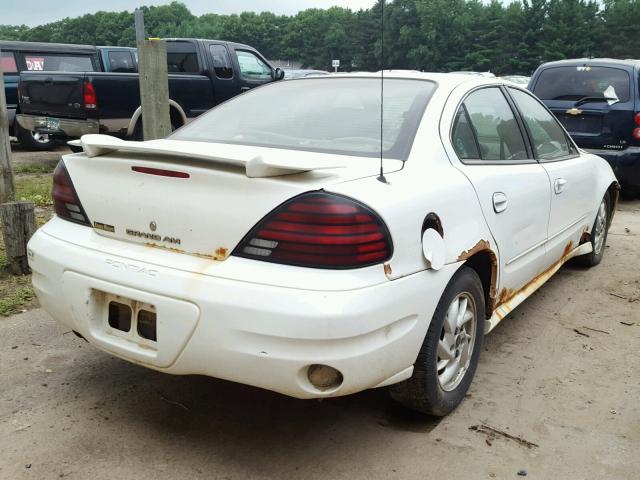 1G2NF52E63C163303 - 2003 PONTIAC GRAND AM S 白色 照片 4