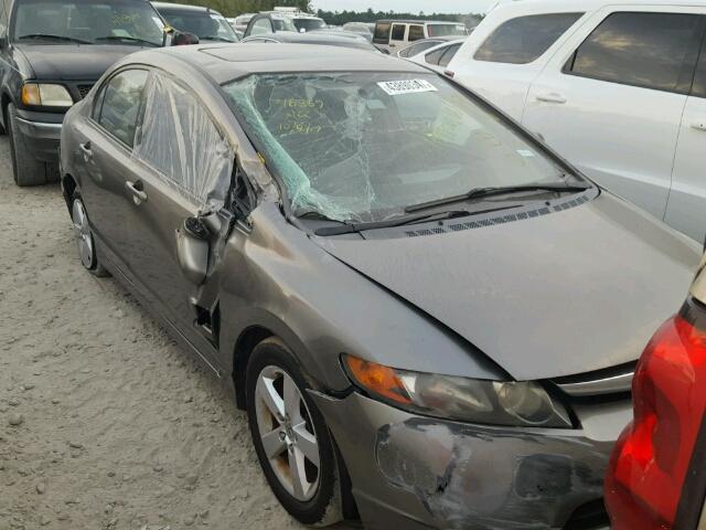 1HGFA16838L084126 - 2008 HONDA CIVIC GRAY photo 1