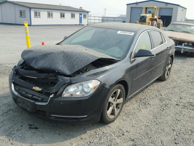 1G1ZC5E14BF383222 - 2011 CHEVROLET MALIBU 1LT GRAY photo 2