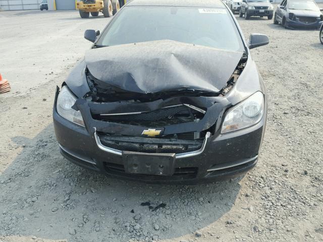 1G1ZC5E14BF383222 - 2011 CHEVROLET MALIBU 1LT GRAY photo 9