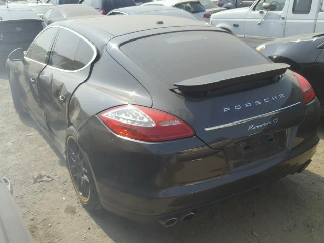 WP0AB2A77CL060169 - 2012 PORSCHE PANAMERA S BLACK photo 3