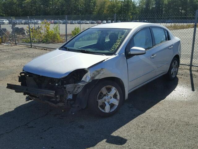 3N1AB61EX8L623025 - 2008 NISSAN SENTRA 2.0 SILVER photo 2