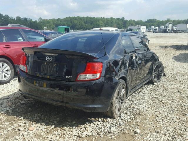 JTKJF5C77C3034960 - 2012 TOYOTA SCION TC 黑色 照片 4