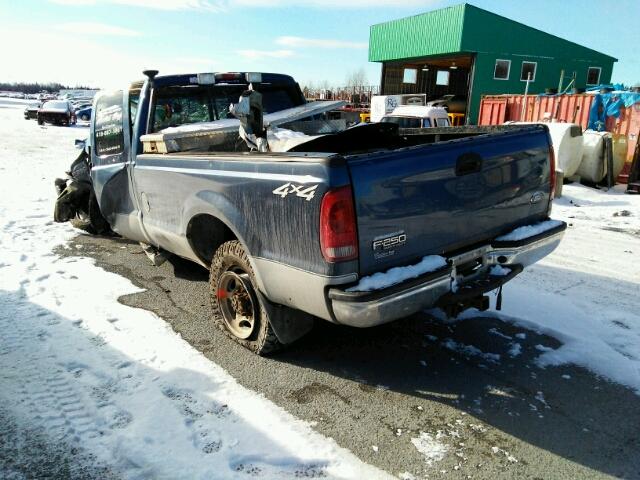 1FTNX21P34EA90925 - 2004 FORD F250 SUPER BLUE photo 3