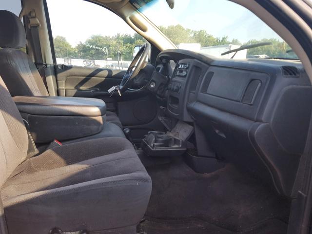 3D7KU28663G820526 - 2003 DODGE RAM 2500 S BLUE photo 5