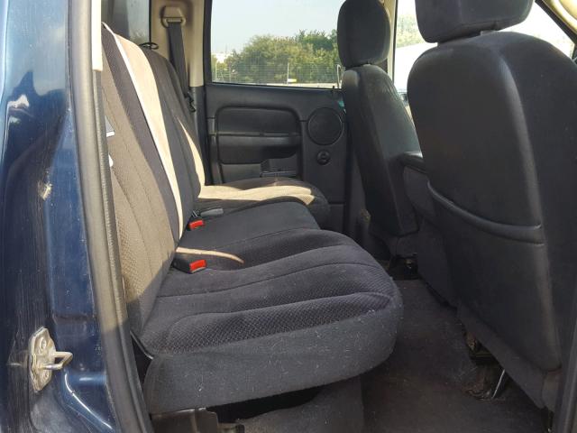3D7KU28663G820526 - 2003 DODGE RAM 2500 S BLUE photo 6