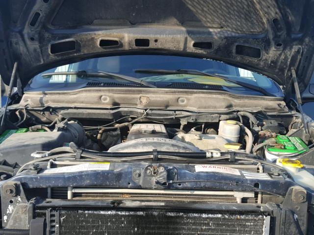 3D7KU28663G820526 - 2003 DODGE RAM 2500 S BLUE photo 7