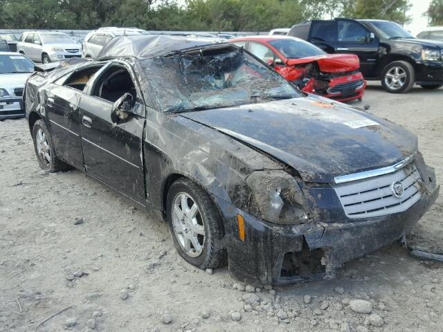 1G6DM57TX70185142 - 2007 CADILLAC CTS BLACK photo 1