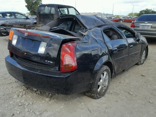 1G6DM57TX70185142 - 2007 CADILLAC CTS BLACK photo 4