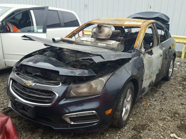 1G1PC5SB0F7147610 - 2015 CHEVROLET CRUZE LT BURN photo 2