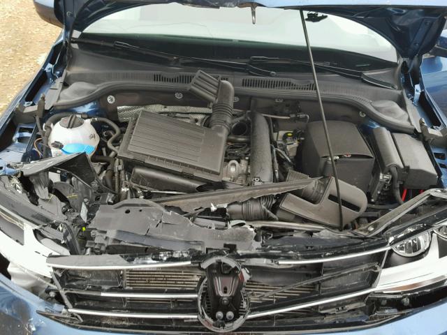 3VW2B7AJ7HM214363 - 2017 VOLKSWAGEN JETTA S 蓝色 照片 7