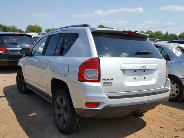 1C4NJDBB3CD570161 - 2012 JEEP COMPASS SP 白色 照片 3