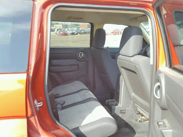 1D8GU28K58W266550 - 2008 DODGE NITRO SXT RED photo 6