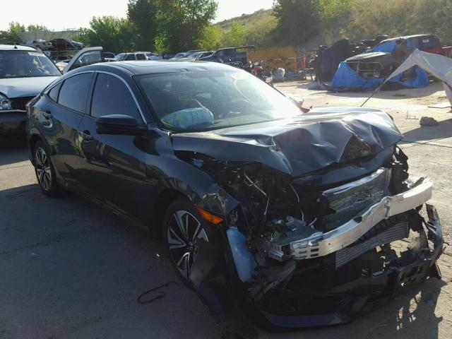 JHMFC1F72JX008913 - 2018 HONDA CIVIC EXL BLUE photo 1