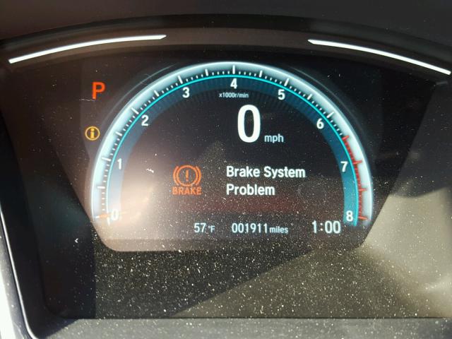 JHMFC1F72JX008913 - 2018 HONDA CIVIC EXL BLUE photo 8