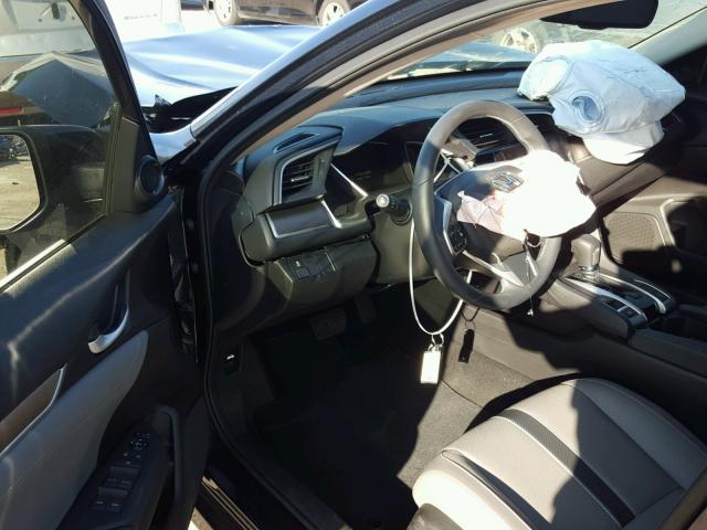 JHMFC1F72JX008913 - 2018 HONDA CIVIC EXL BLUE photo 9