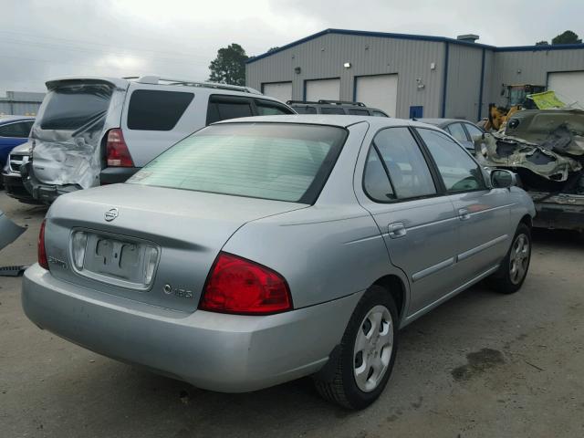 3N1CB51D84L889082 - 2004 NISSAN SENTRA SILVER photo 4