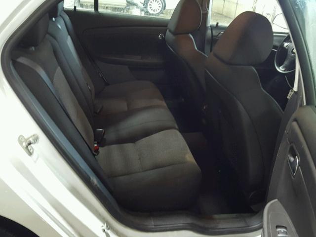 1G1ZC5EBXAF261147 - 2010 CHEVROLET MALIBU 1LT თეთრი ფოტო 6