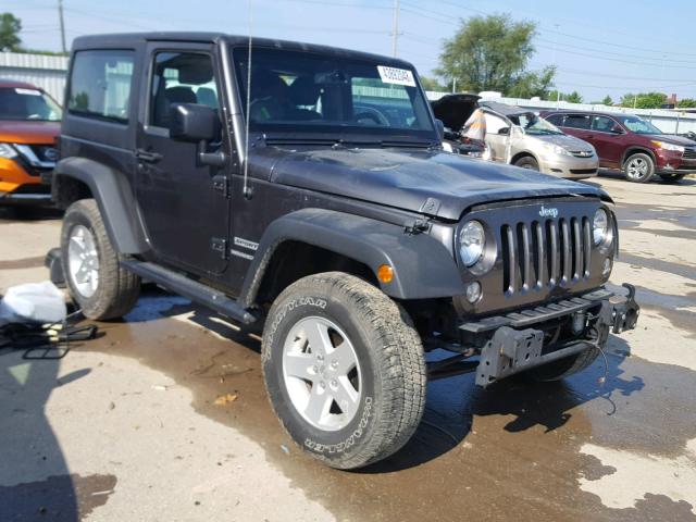 1C4AJWAG1HL751845 - 2017 JEEP WRANGLER S Boz foto 1