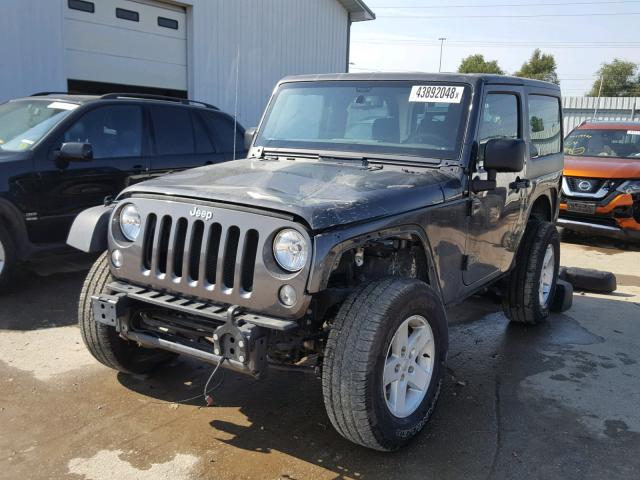 1C4AJWAG1HL751845 - 2017 JEEP WRANGLER S Boz foto 2