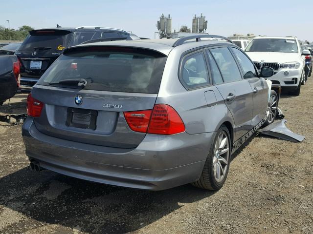 WBAUT93519A190710 - 2009 BMW 328 IT GRAY photo 4