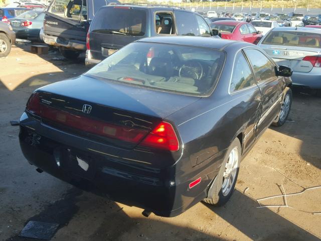 1HGCG22532A002224 - 2002 HONDA ACCORD EX BLACK photo 4