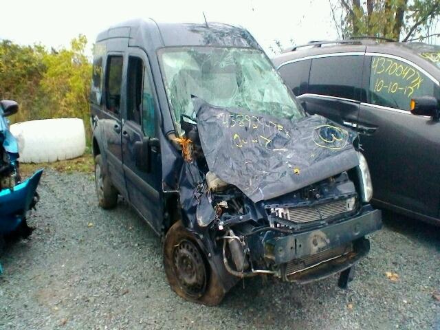 NM0LS6BN3DT151127 - 2013 FORD TRANSIT CO BLUE photo 1