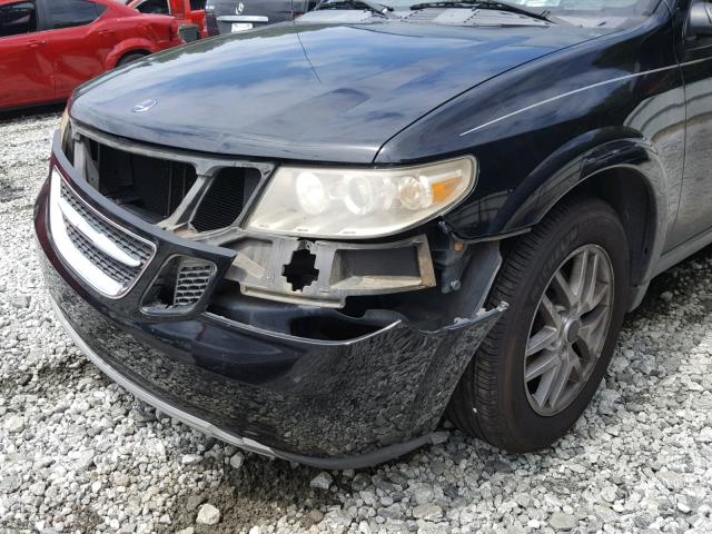 5S3ET13S362800881 - 2006 SAAB 9-7X LINEA BLACK photo 9