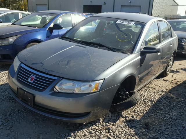 1G8AJ55F47Z205834 - 2007 SATURN ION GRAY photo 2